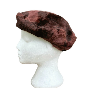 Daniele Meucci faux-fur beret